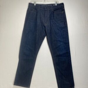 Sean John Jeans Men's 34x30 Dark Wash Athletic Tapered‎ Stretch Jeans